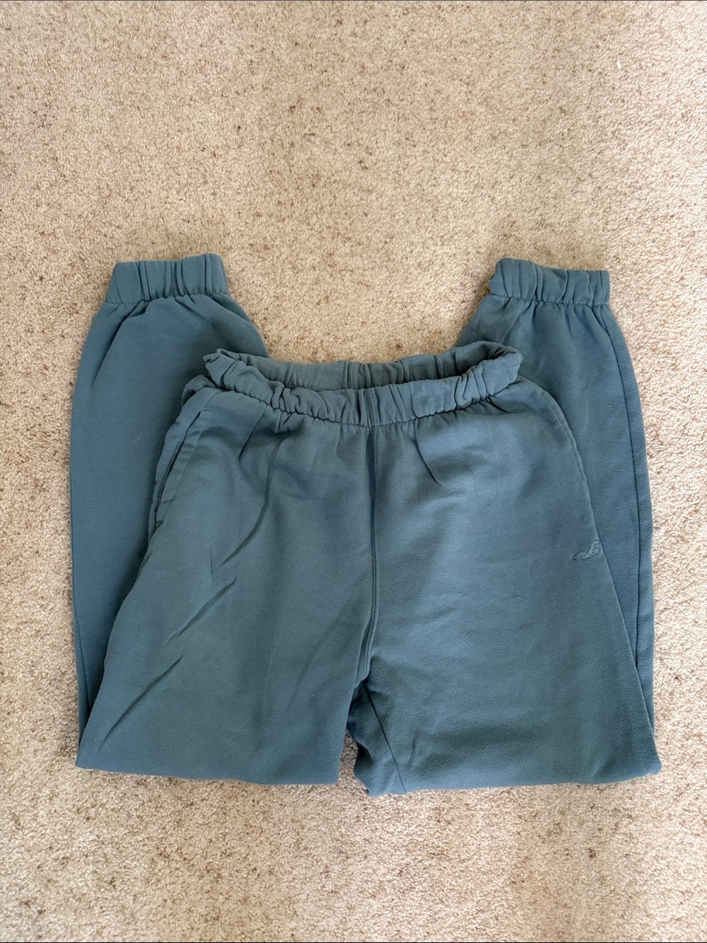 Cozy Hollister Sweatpants - Teal Green